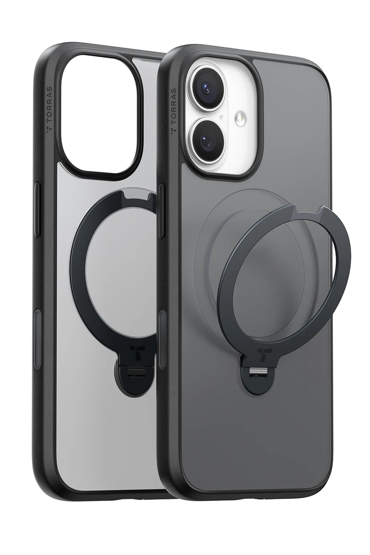 Torras iPhone 17 O Stand Spin Serisi Magsafe Telefon Kılıfı Torras iPhone 17 O Stand Spin Serisi Magsafe Telefon Kılıfı